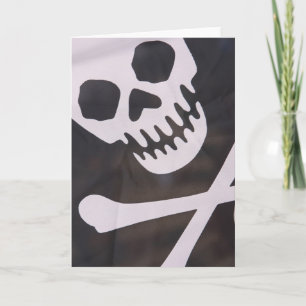 Skull and Crossbones Customizable Cards