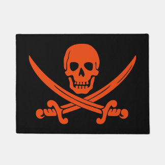 Skull and Crossbones Doormat