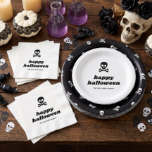 Skull and Crossbones Halloween Party