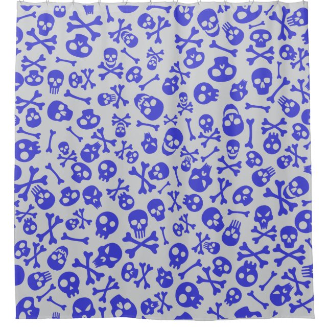 Skull and Crossbones Halloween Seamless Pattern (Front)