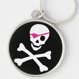 Skull and Crossbones Keychain