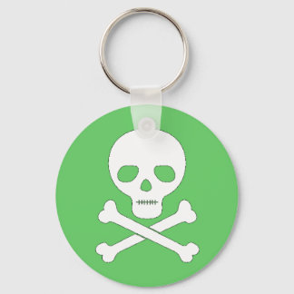 Skull and Crossbones Keychain