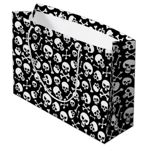 Skull and Crossbones Large Gift Bag