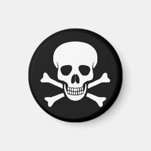 Skull and Crossbones Magnet
