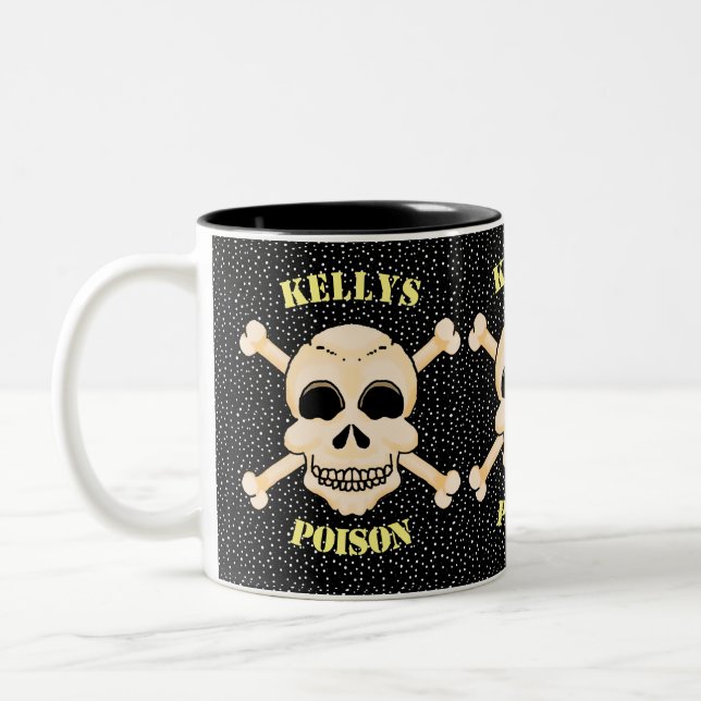 Skull and Crossbones Mug (Left)