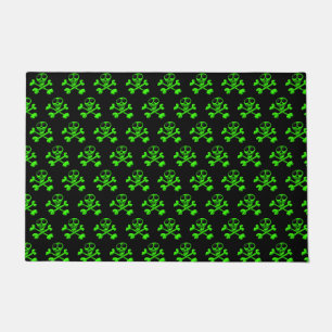 Skull and Crossbones Pattern Doormat