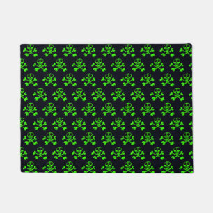 Skull and Crossbones Pattern Doormat
