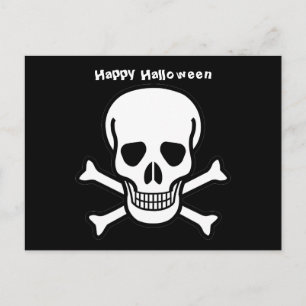 Skull and Crossbones Postcard
