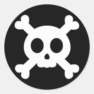 Skull and Crossbones Sticker
