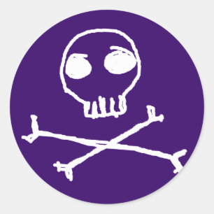 Skull and Crossbones Stickers