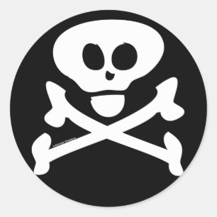 Skull and Crossbones Stickers