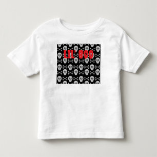 Skull and Crossbones Toddler T-shirt