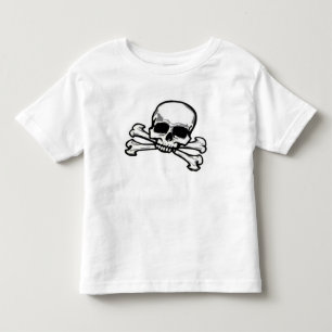 Skull and Crossbones Toddler T-shirt