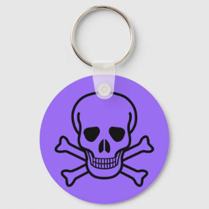 Skull and Crossboness Keychain