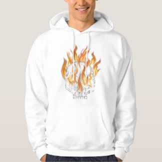 Skull and Fire Hoodie