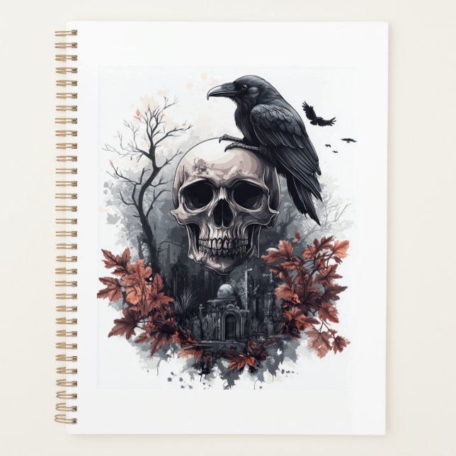 Skull and Raven Prophecy Planner (Front)