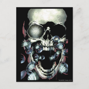 Skull and Rings - Colour Postcard