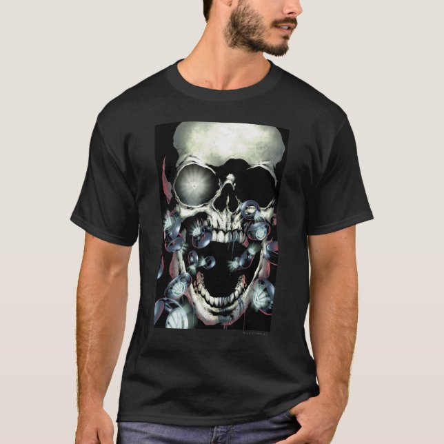 Skull and Rings - Colour T-Shirt (Front)