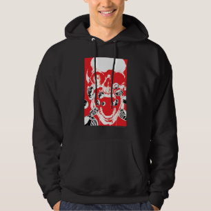 Skull and Rings - Red Hoodie