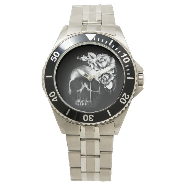 Skull and roses watch (Front)