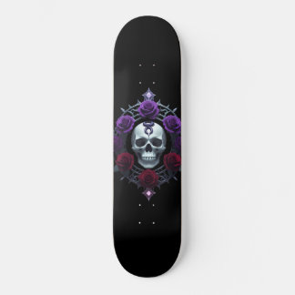 Skull And Snake Gothique Skateboard