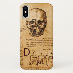 SKULL AND TEETH ,DENTAL CLINIC ,DENTIST MONOGRAM iPhone X CASE