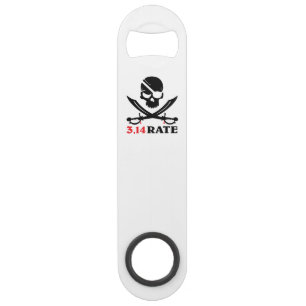Skull and the pirate sabres speed bottle opener