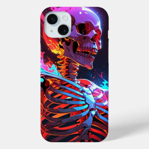 Skull art  iPhone 15 mini case