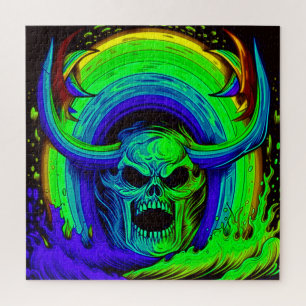 Skull Art Jigsaw Puzzle