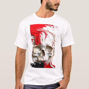 🏈💀🎨 Skull Art Tee
