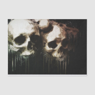 Skull Art Tissue Paper