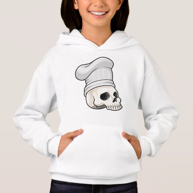 Skull as Cook with Chef hat (Front)