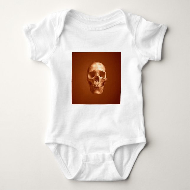 Skull Baby Bodysuit (Front)