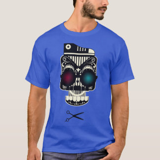 skull barber 2 T-Shirt