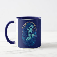 Skull Beauty Gothic Female Portrait