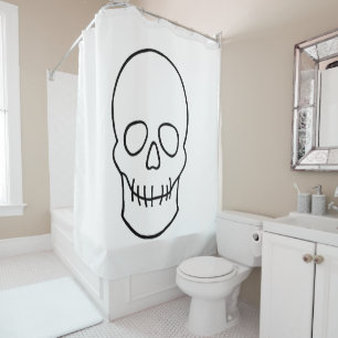 Skull - Black and White