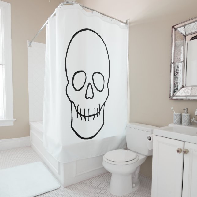 Skull - Black and White (In Situ)