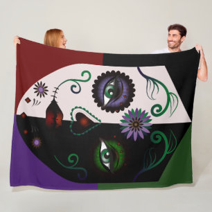 Skull blankets - Female Fantasy Characters