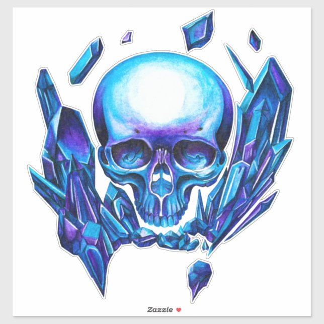 skull Blue chameleon (Sheet)