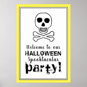 Skull & Bones, Halloween Welcome Sign