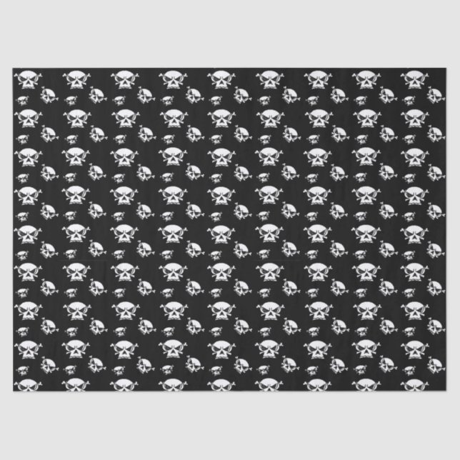 Skull Boys Tissue Paper (Front)
