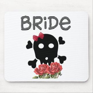Skull Bride Mouse Pad