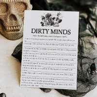 Skull Bride or Die Bachelorette Game Dirty Minds