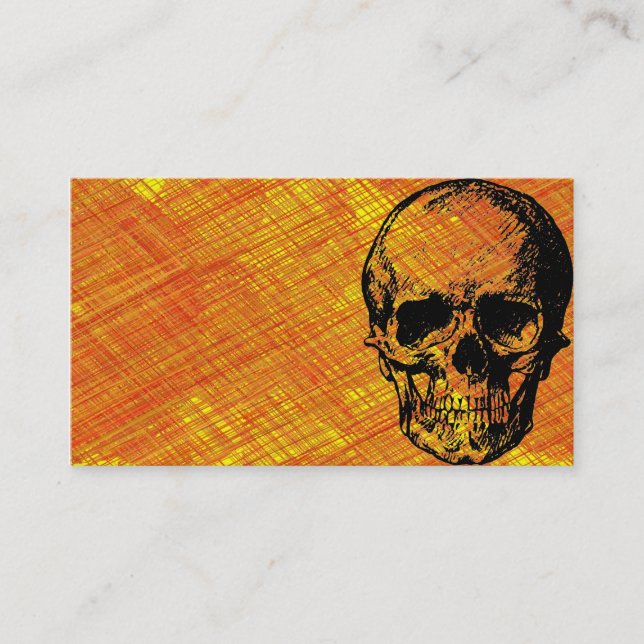 Skull Business Card (Front)