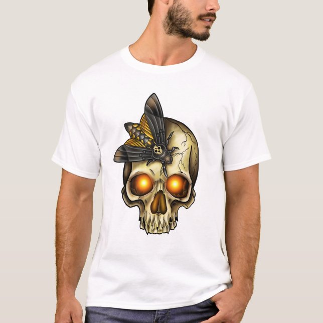 Skull Butterfly T-Shirt (Front)