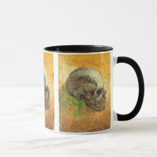 Skull by Vincent van Gogh, Vintage Impressionism Mug
