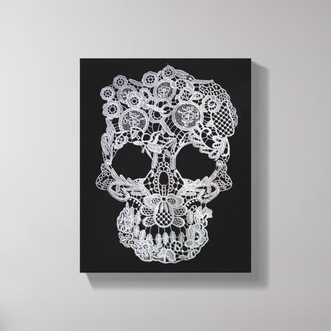 Skull canvas art (Front)