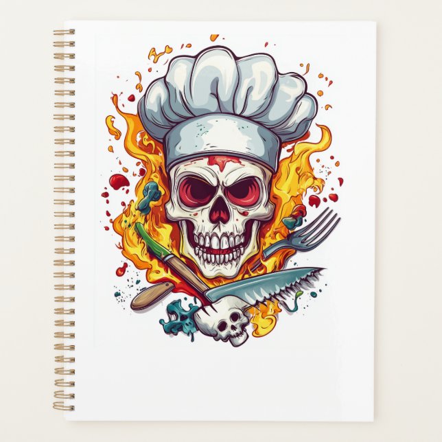 Skull Chef Kitchen Master Planner (Front)