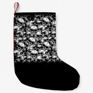 SKULL CHRISTMAS STOCKING