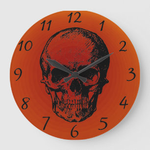 Skull Clock